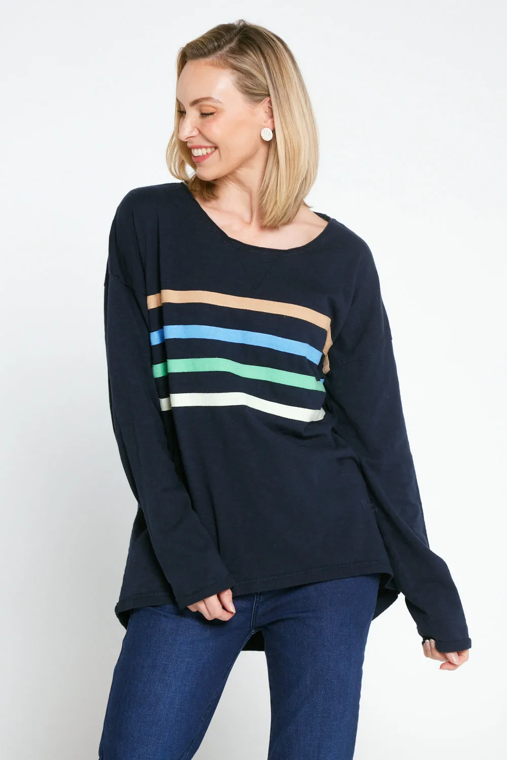 Outlook Sweater - Dark Sapphire