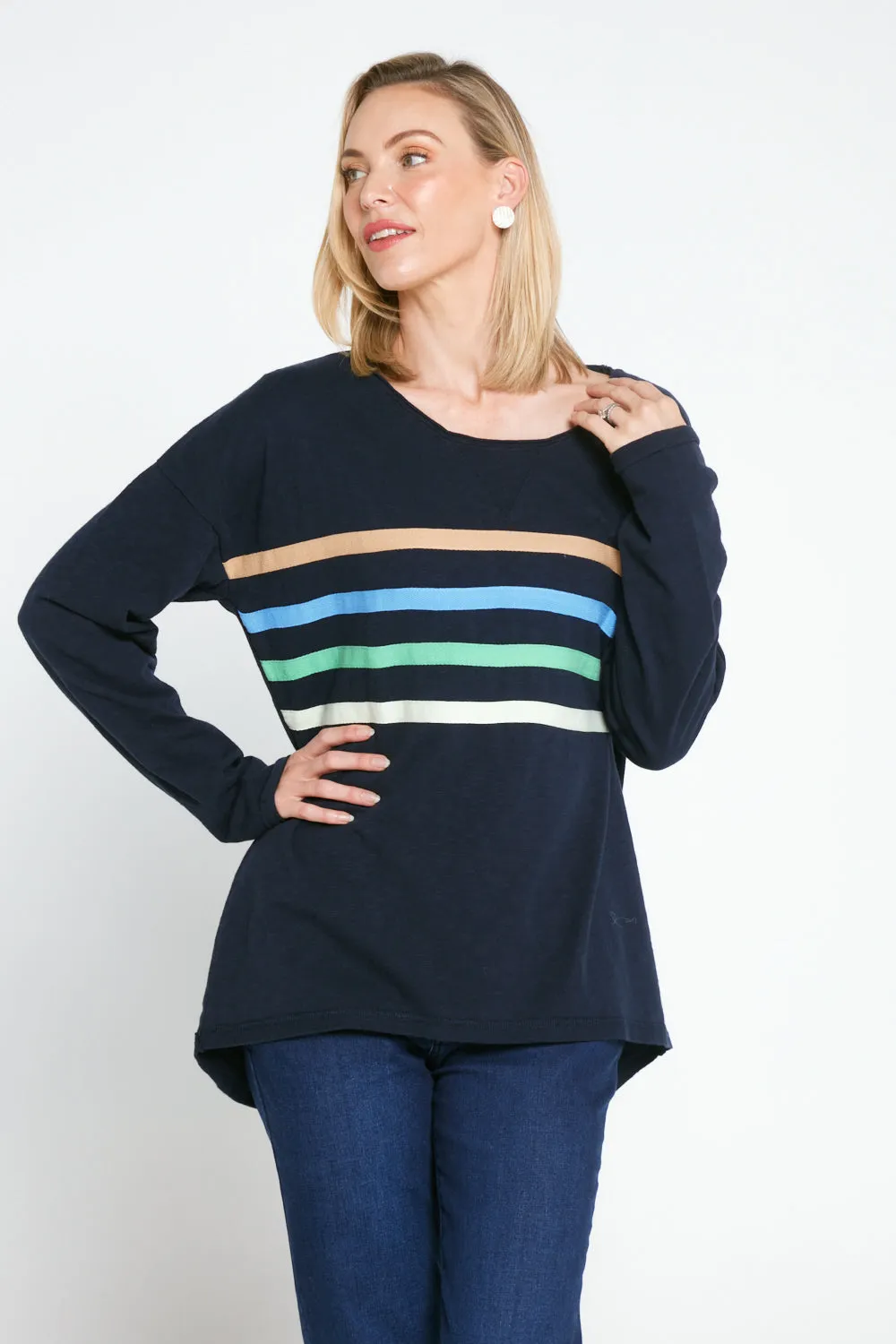 Outlook Sweater - Dark Sapphire