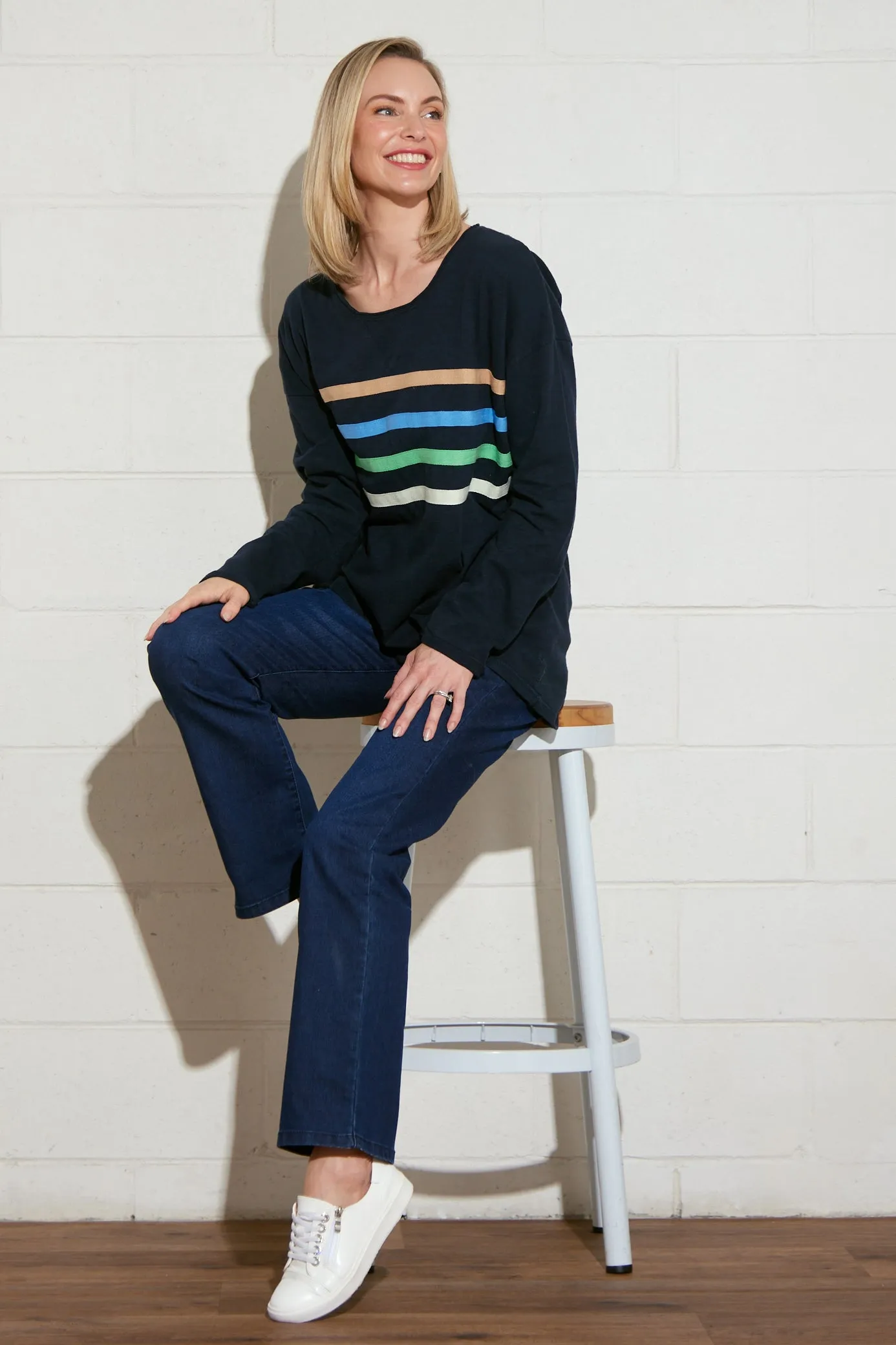 Outlook Sweater - Dark Sapphire