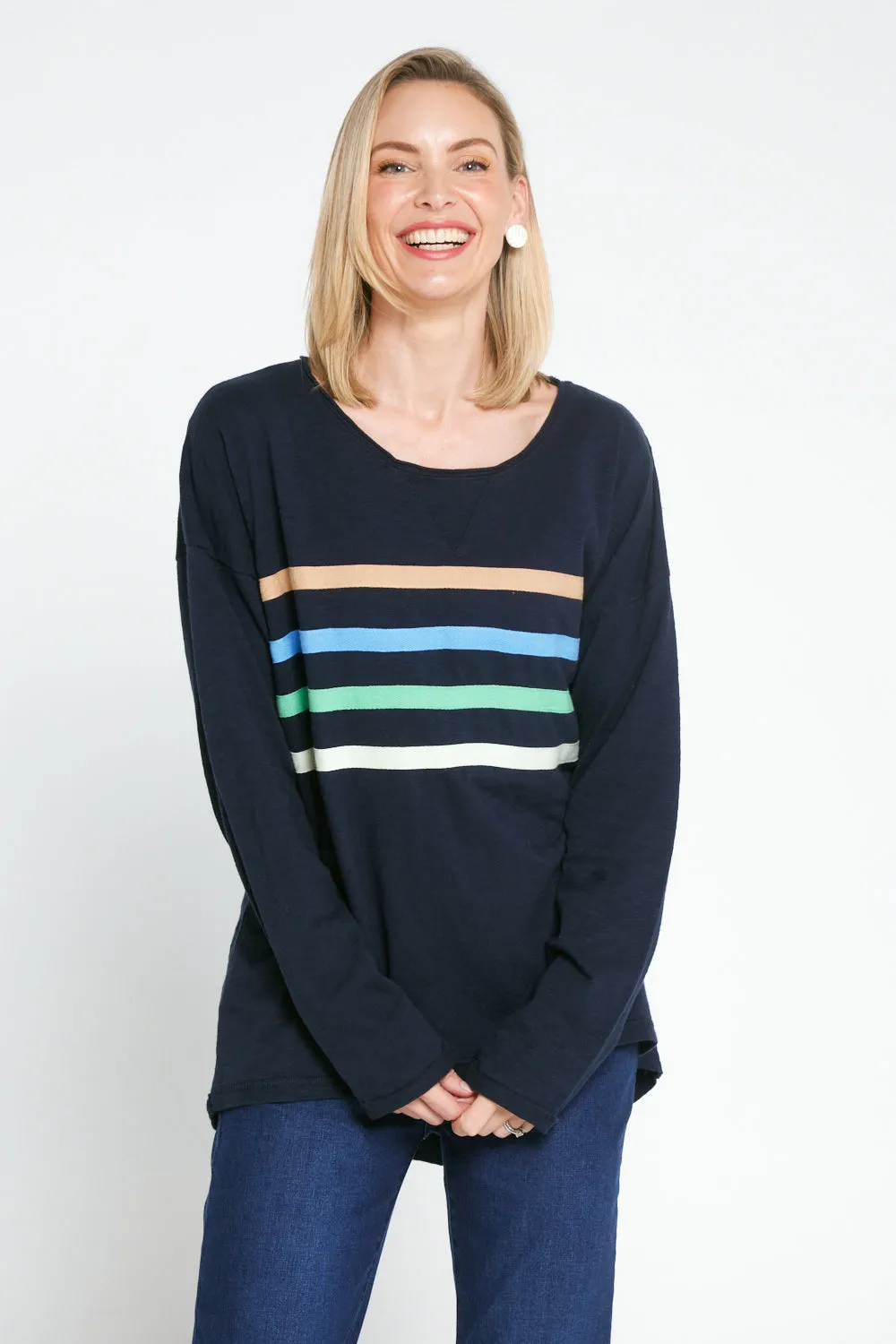 Outlook Sweater - Dark Sapphire