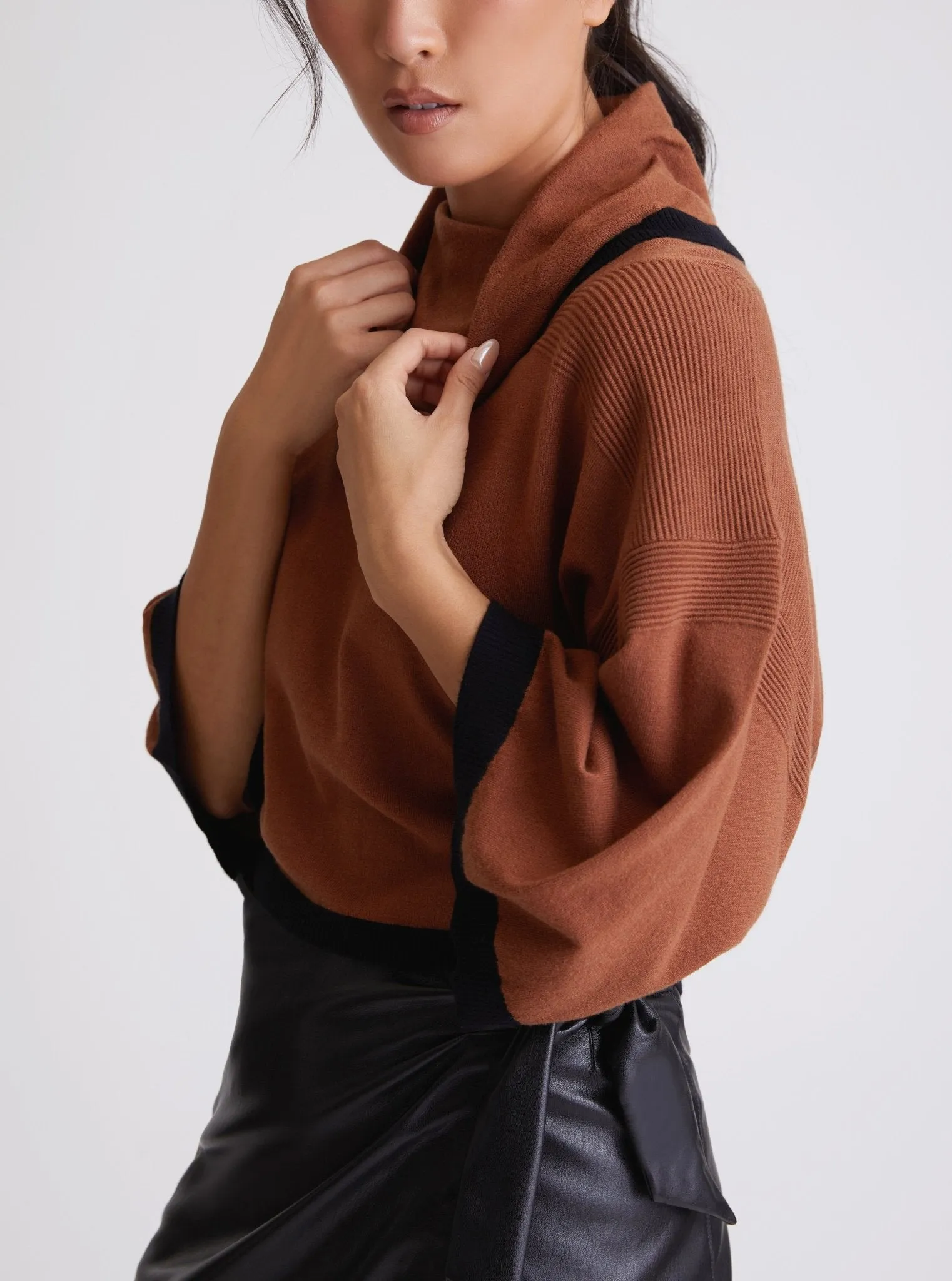 Portola Cowl Neck Sweater