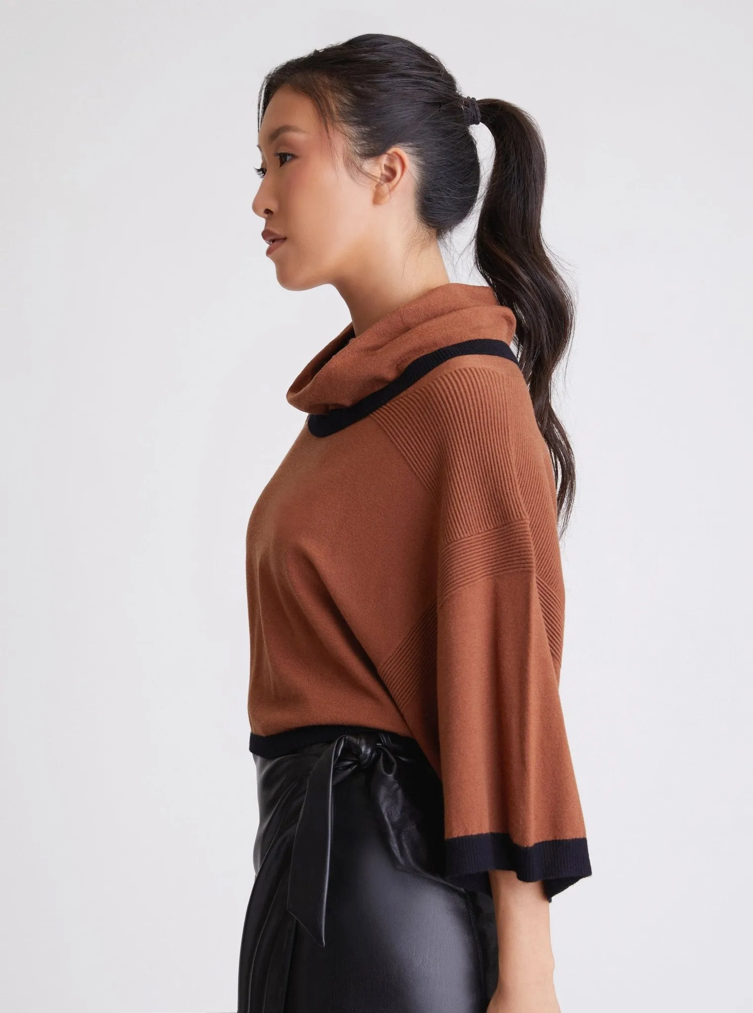 Portola Cowl Neck Sweater