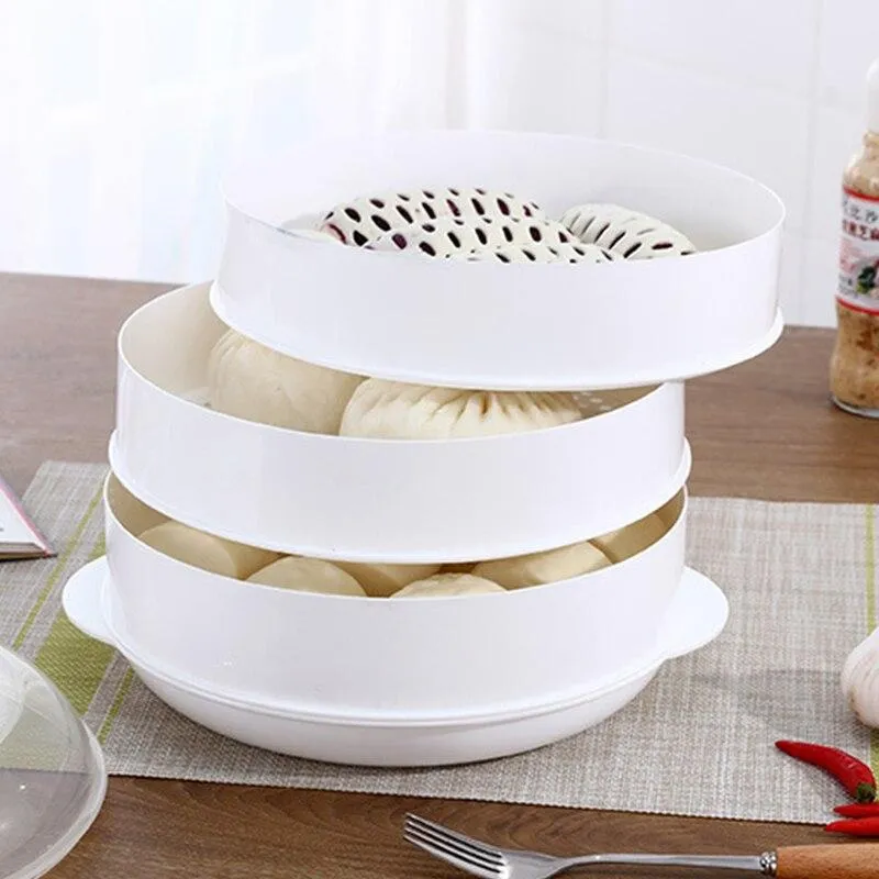 Practical Microwave Oven Steamer