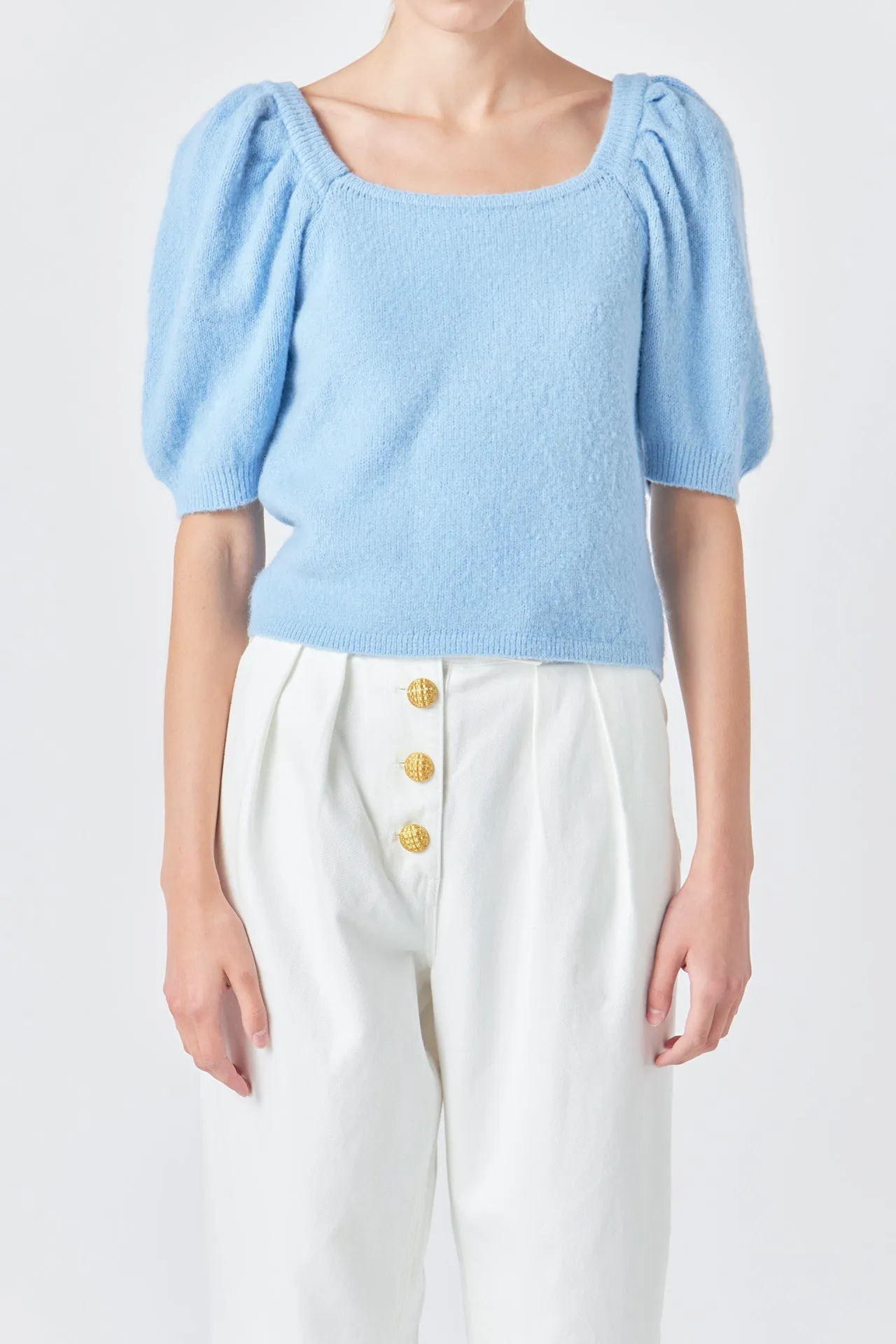 Puff Sleeve Sweater