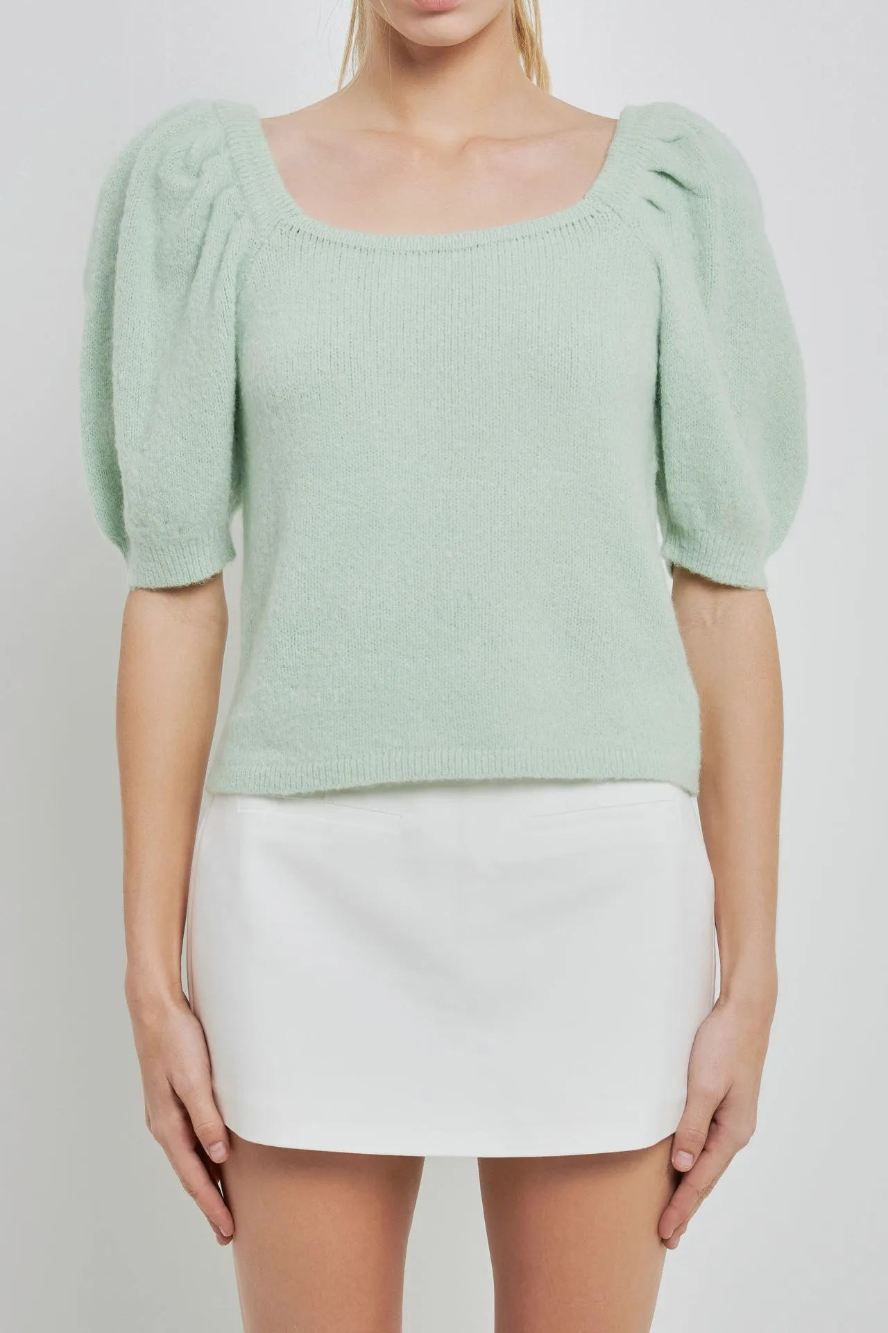 Puff Sleeve Sweater