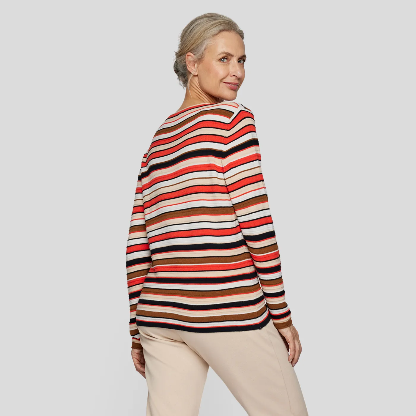 Rabe Roundneck Pullover | Saffron