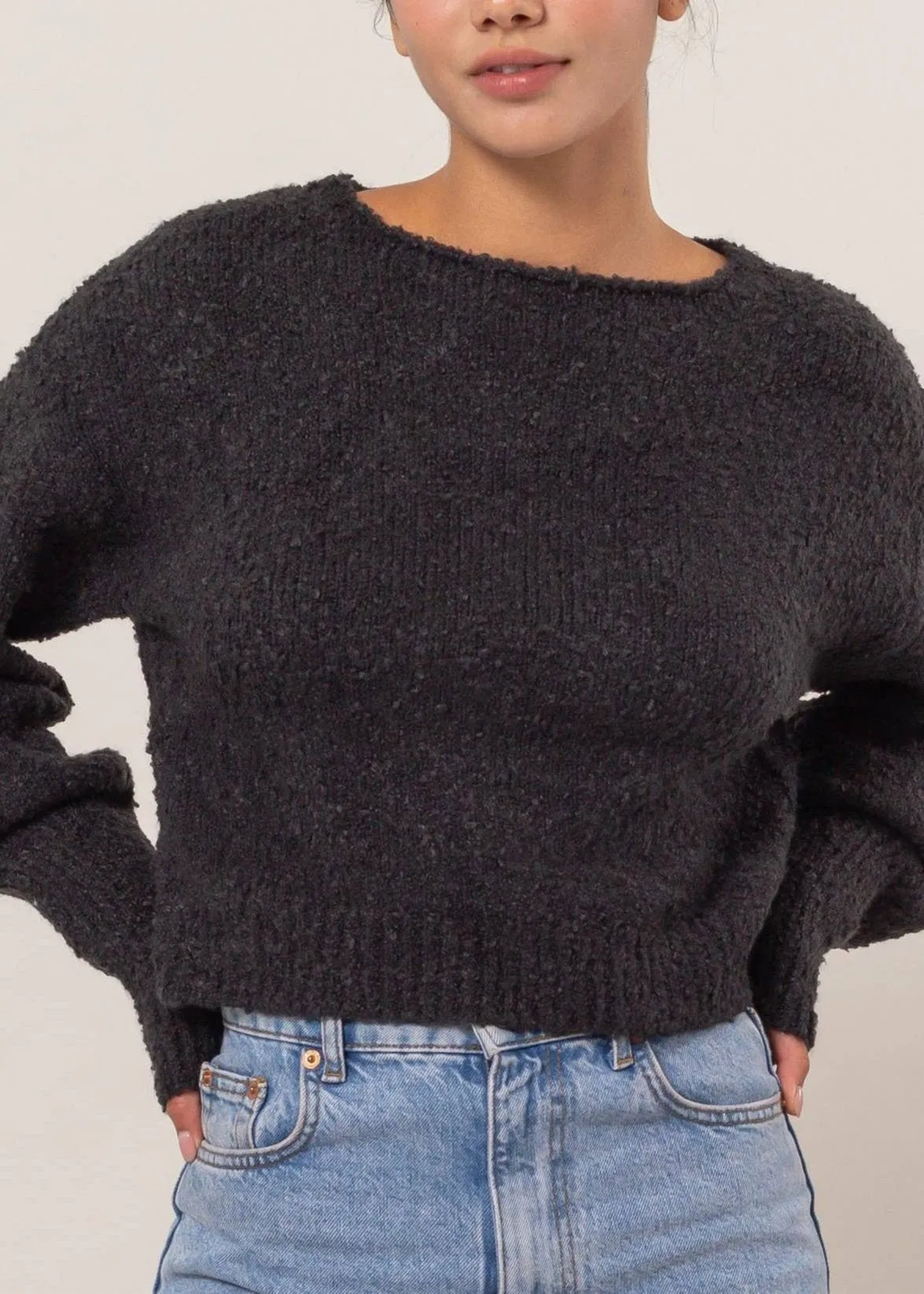 Selena Drop Shoulder Sweater