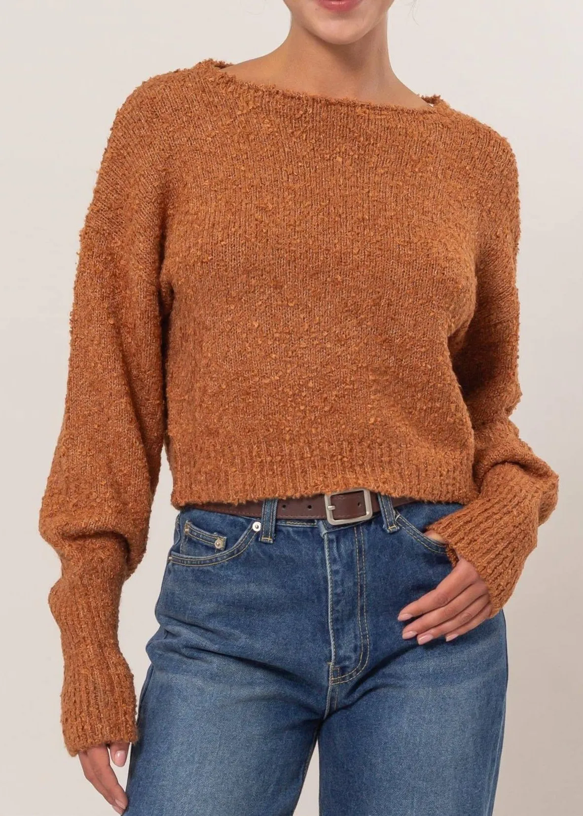 Selena Drop Shoulder Sweater