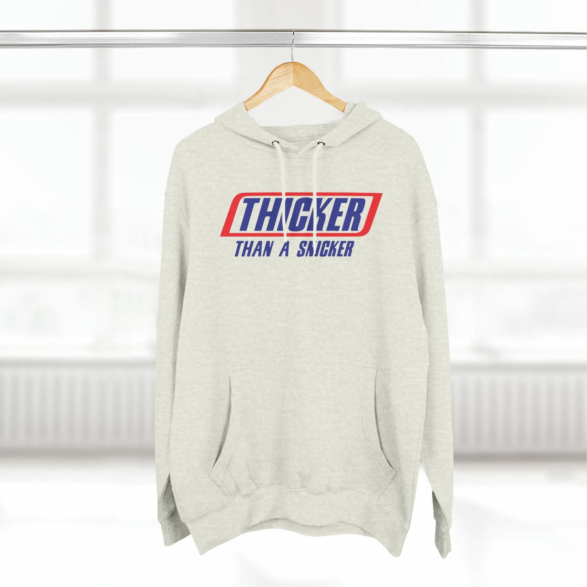 Thicker Than A Snicker Premium Pullover Hoodie