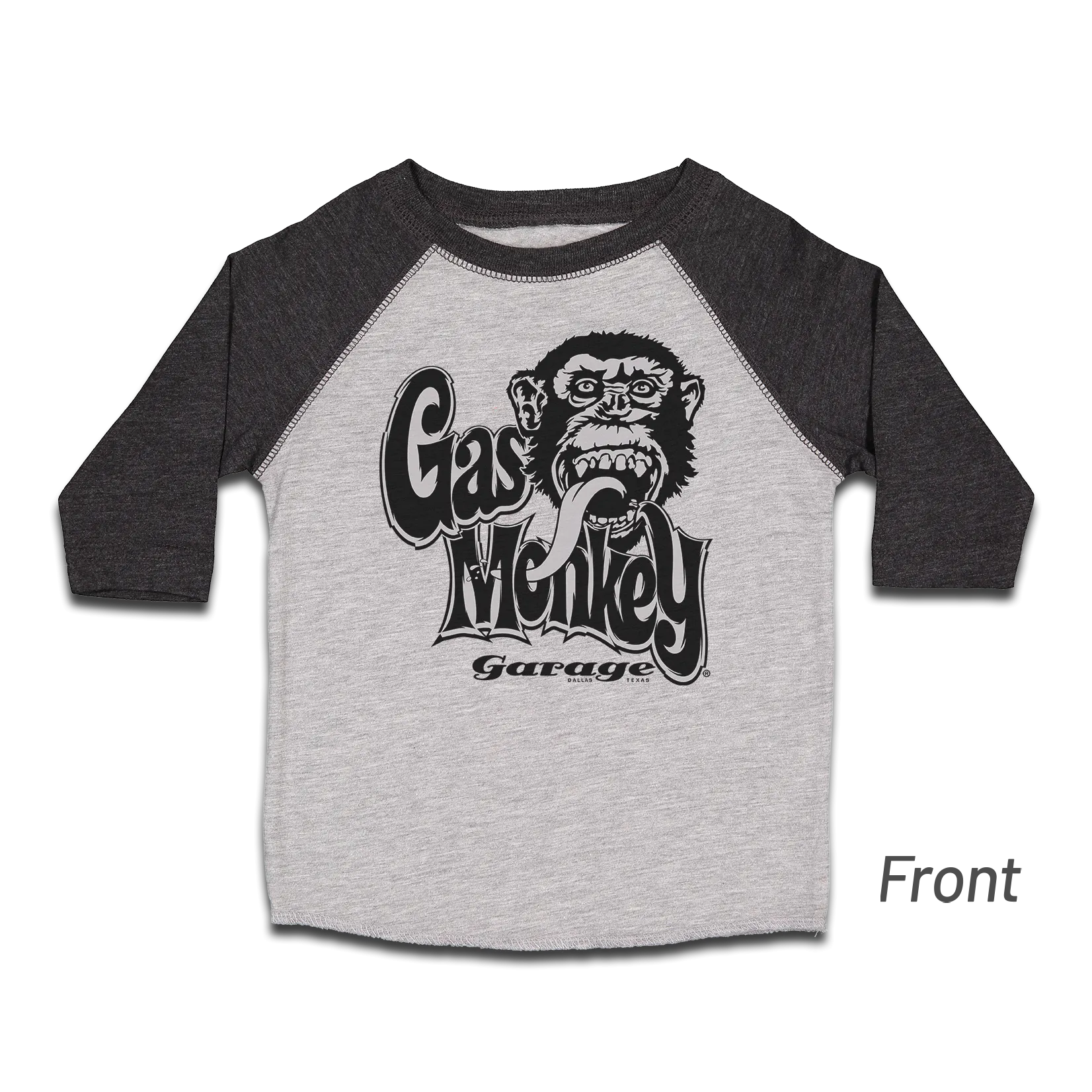 Toddler GMG Logo Raglan - Black