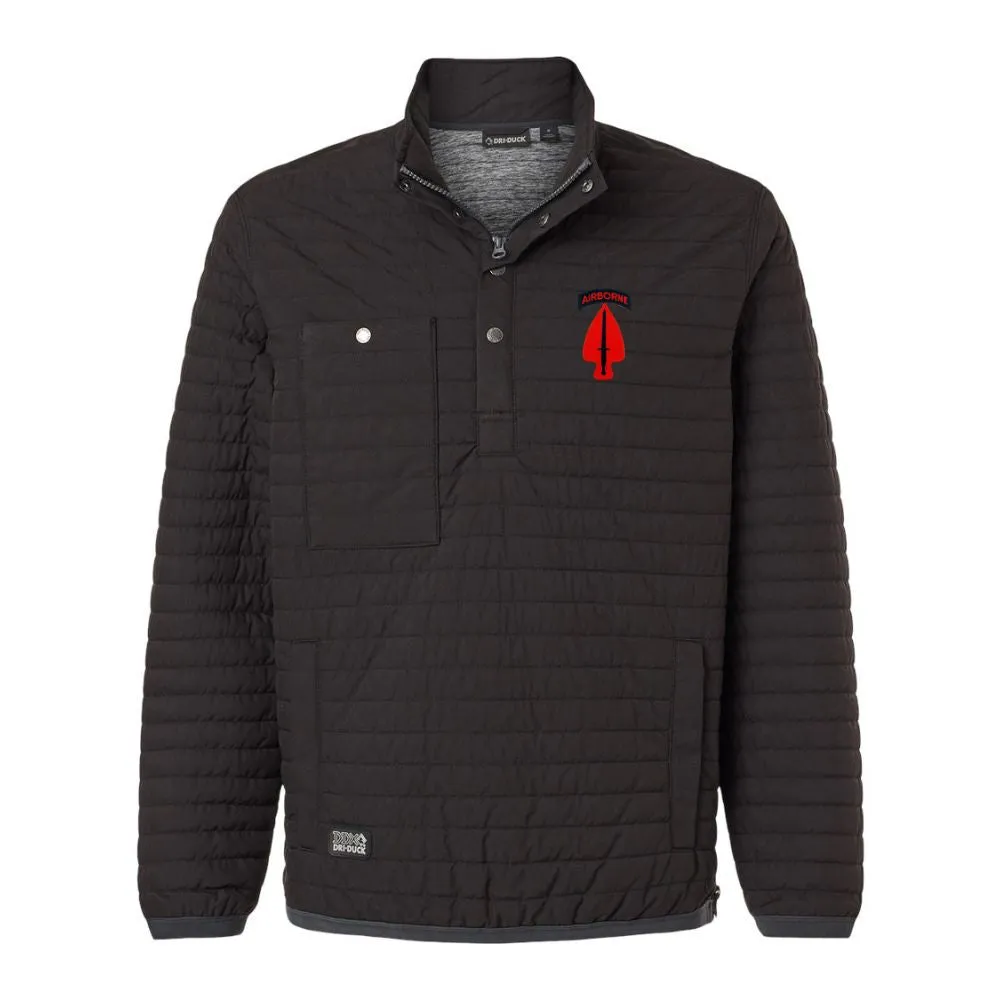 USASOC Dri-Duck Keystone Quilted Pullover