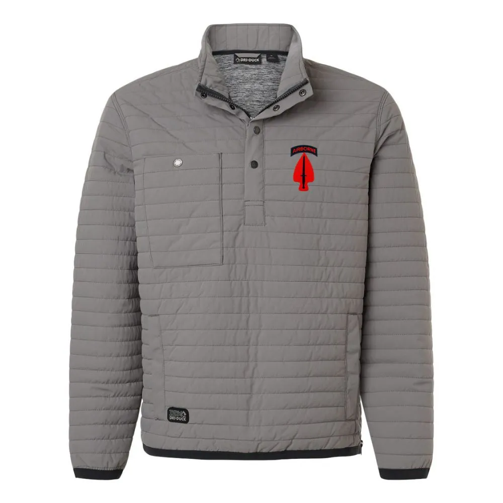 USASOC Dri-Duck Keystone Quilted Pullover