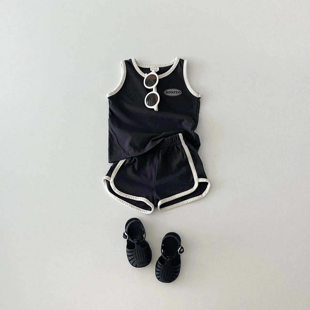 Vest and Shorts Summer Set