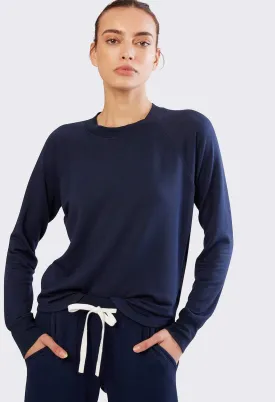 Warm Up Pullover Indigo