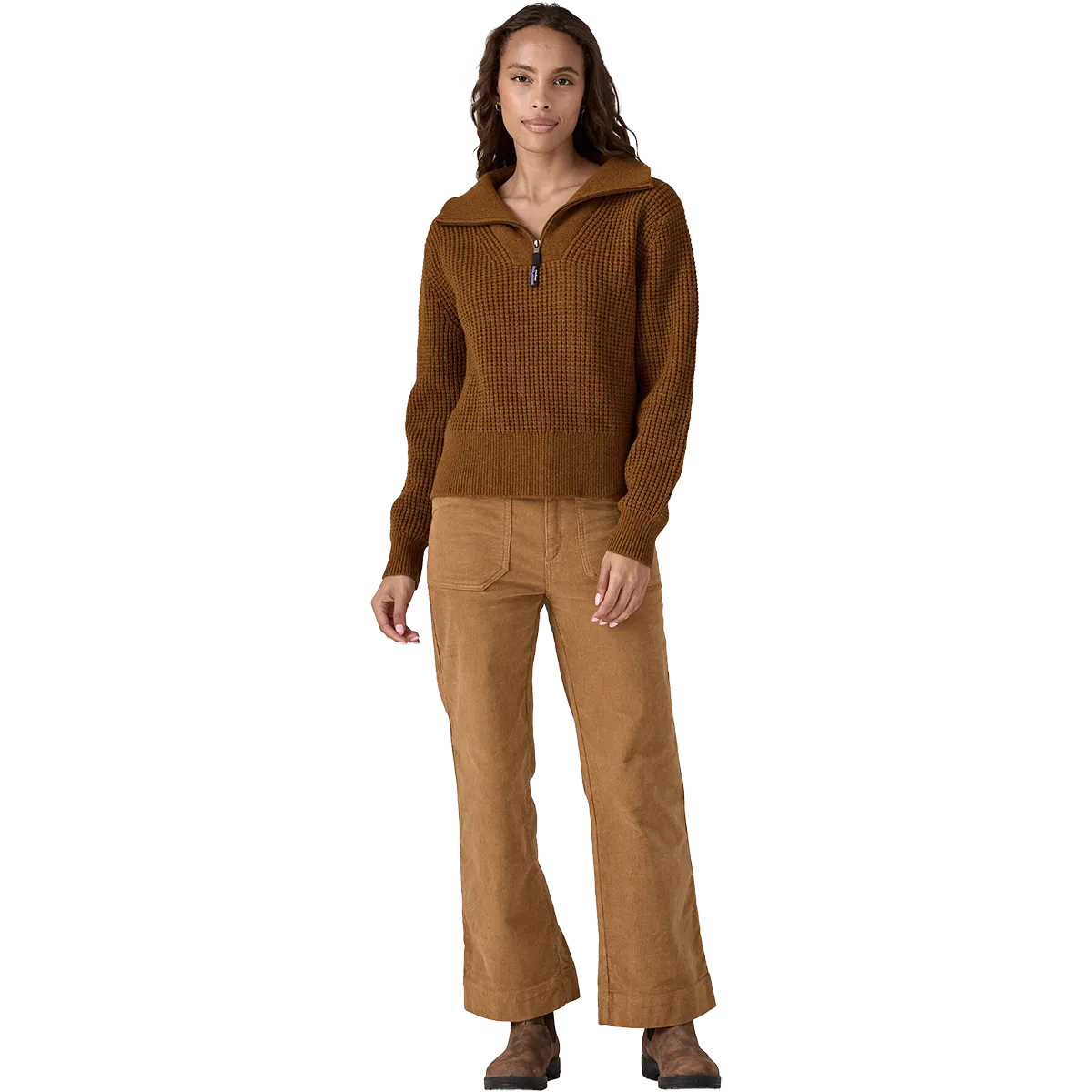 Women's Recycled Wool 1/4 Zip