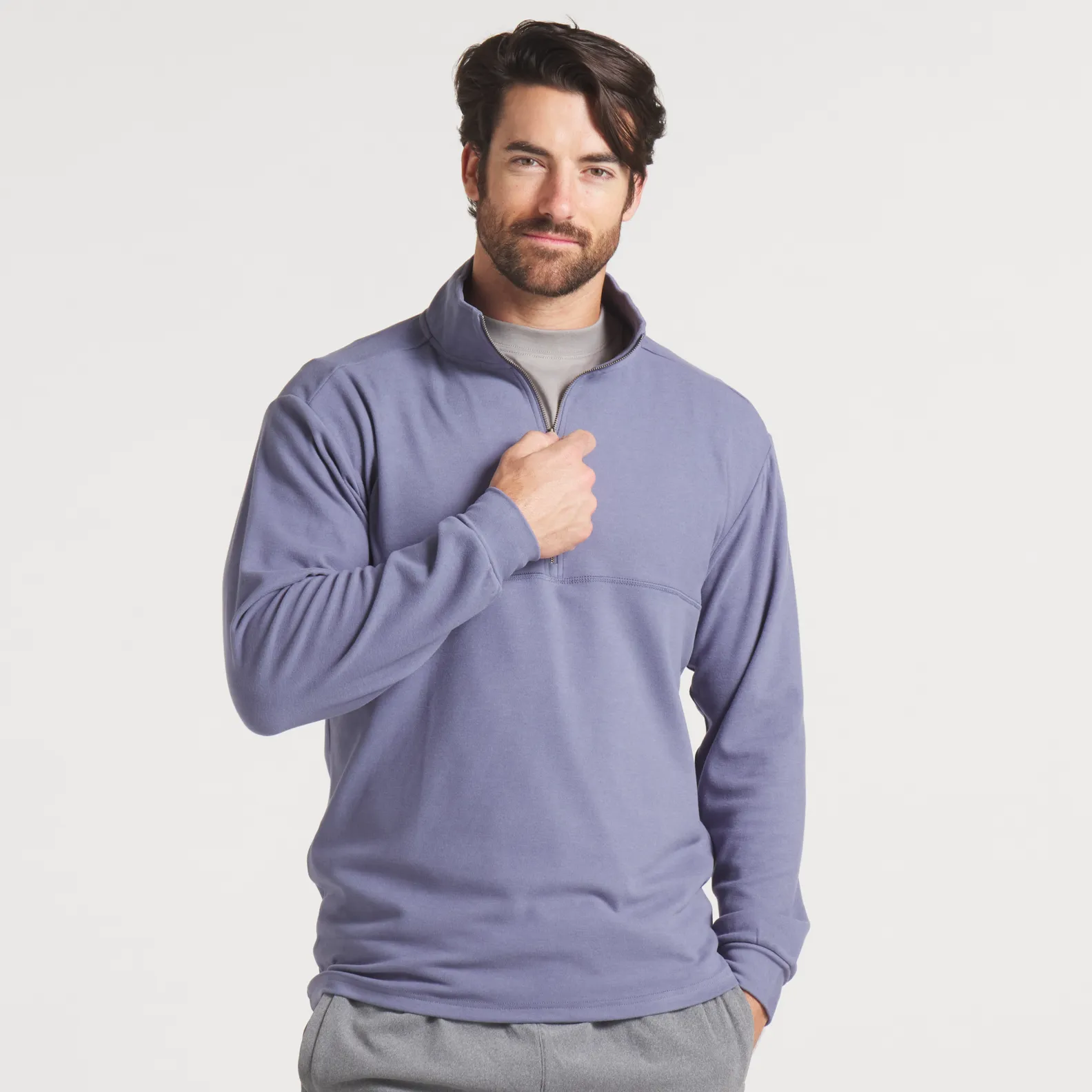 Woods Cross Brushed Pullover