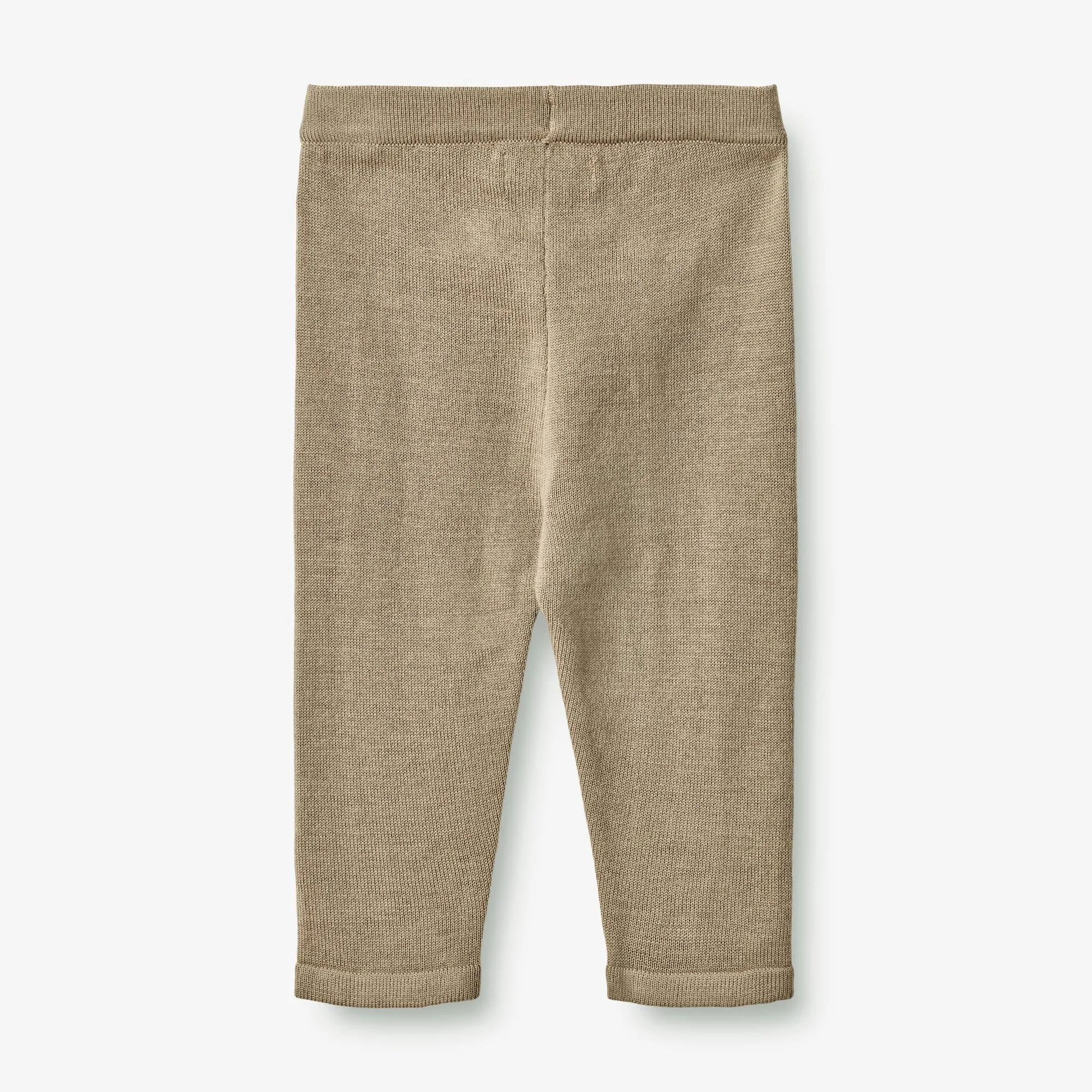 Wool Knit Trousers Neel | Baby - beige stone