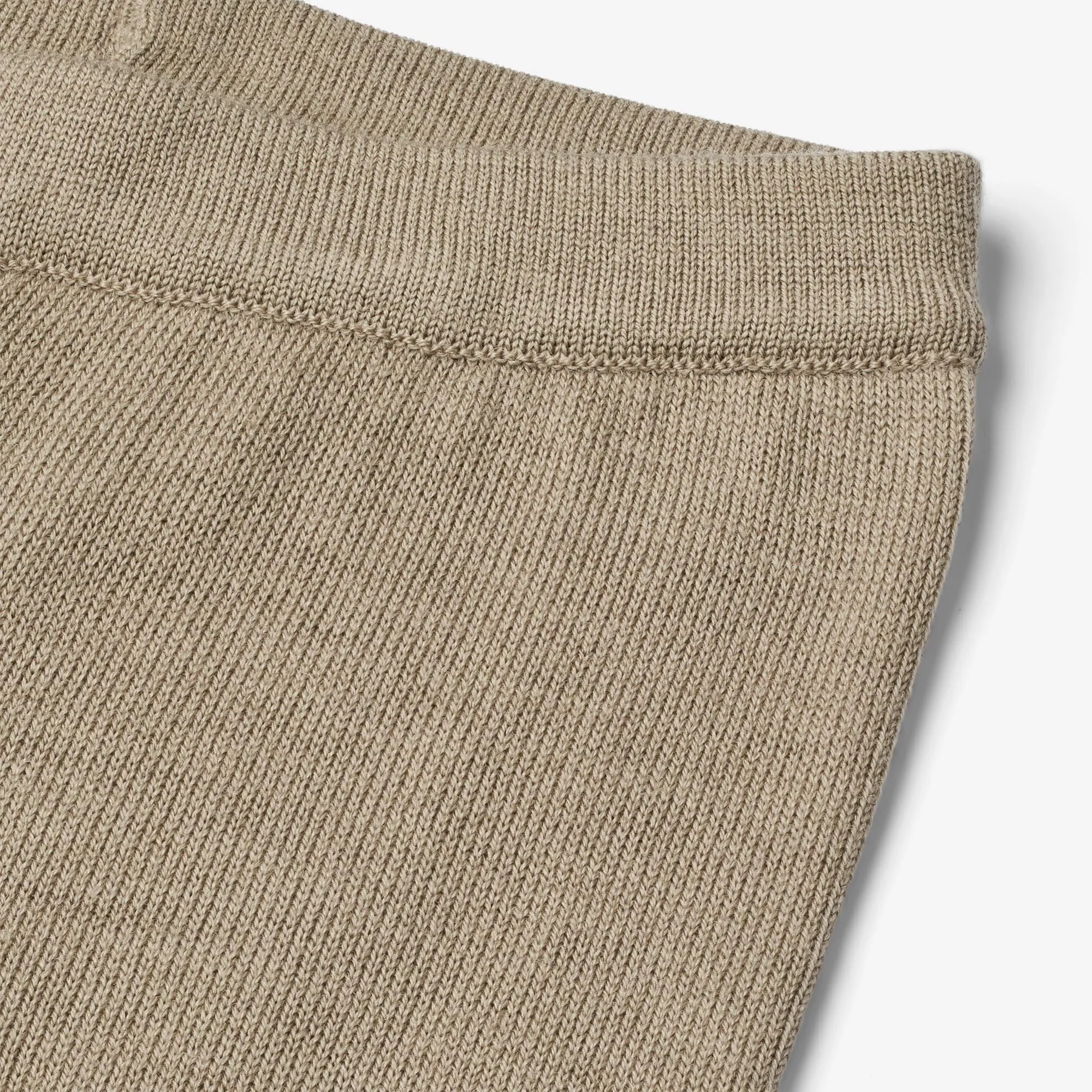 Wool Knit Trousers Neel | Baby - beige stone