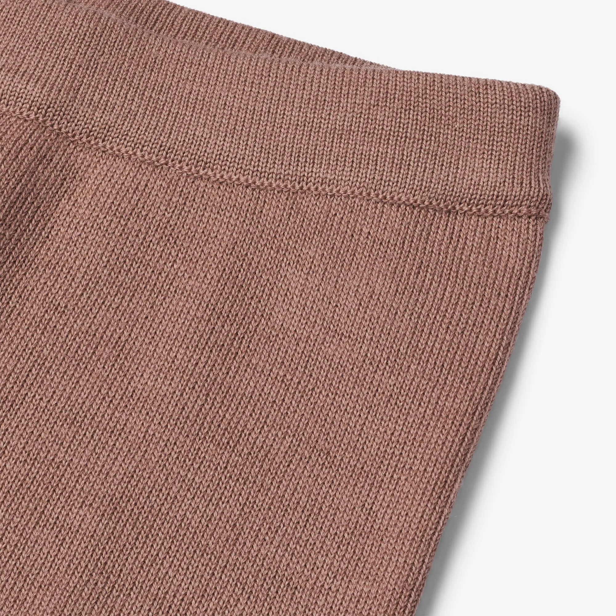 Wool Knit Trousers Neel | Baby - berry dust